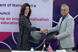 British Council and the Maharashtra government sign an agreement to internationalise higher education.