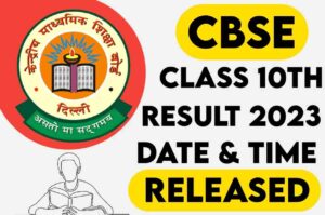 CBSE Board 2023 results