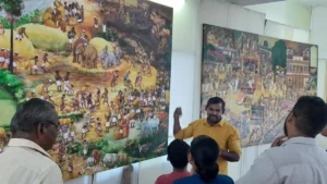 Artist maintains connection to Tamil farming and culture in exhibition